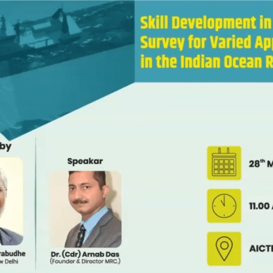 Skill Development in Acoustic Survey for Varied Applications in the Indian Ocean Region IOR (Date : 28/03/2021)